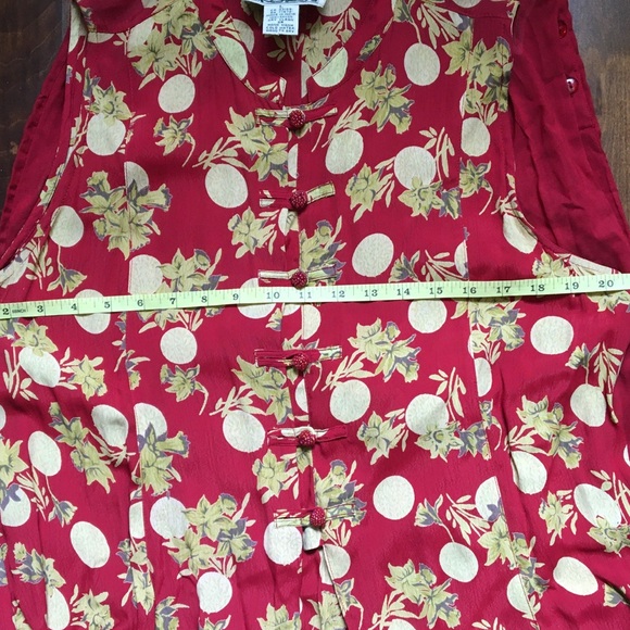 Vintage April Cornell Long Sleeveless Dress and Pants Set - Picture 6 of 11